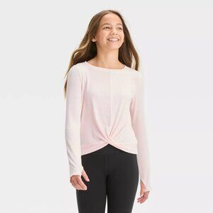 NWT All In Motion Soft Rib Long Sleeve Tee